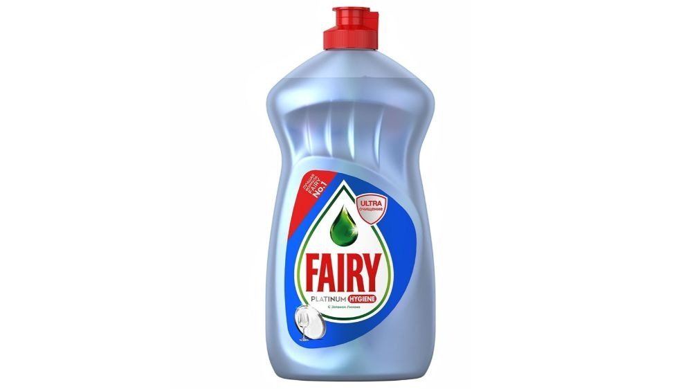 Fairy Platinum ჭურჭლის სარეცხი სითხე ლიმონი და ლაიმი 500მლ