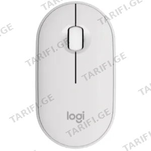 Logitech Pebble Mouse 2 M350s-Tonal White - BT - EMEA-808 - Dongleless L910-007013