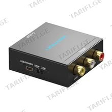 VENTION AEFB0 RCA to HDMI Converter Black Metal Type