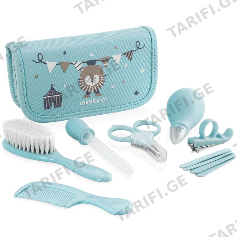 ბავშვის მოვლის ნაკრები MINILAND BABY KIT AZURE