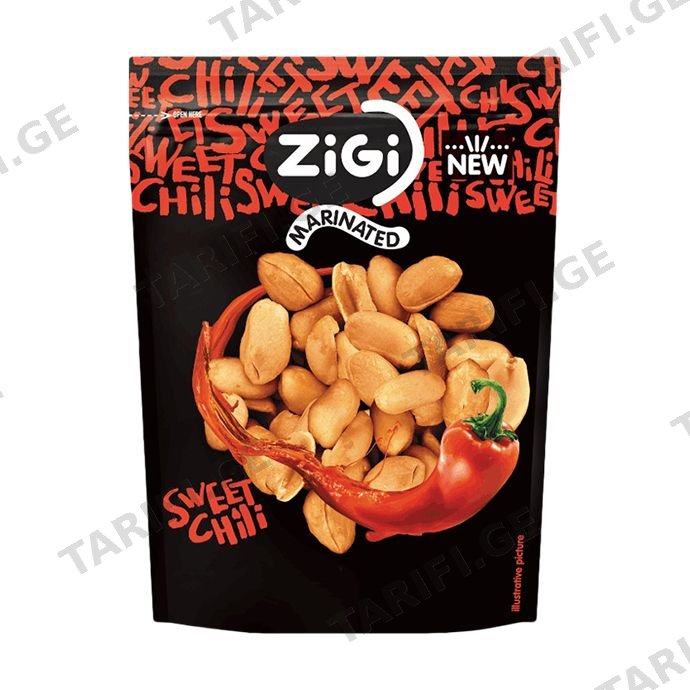 მიწისთხილი /ZIGI/ ჩილი/70 გრ