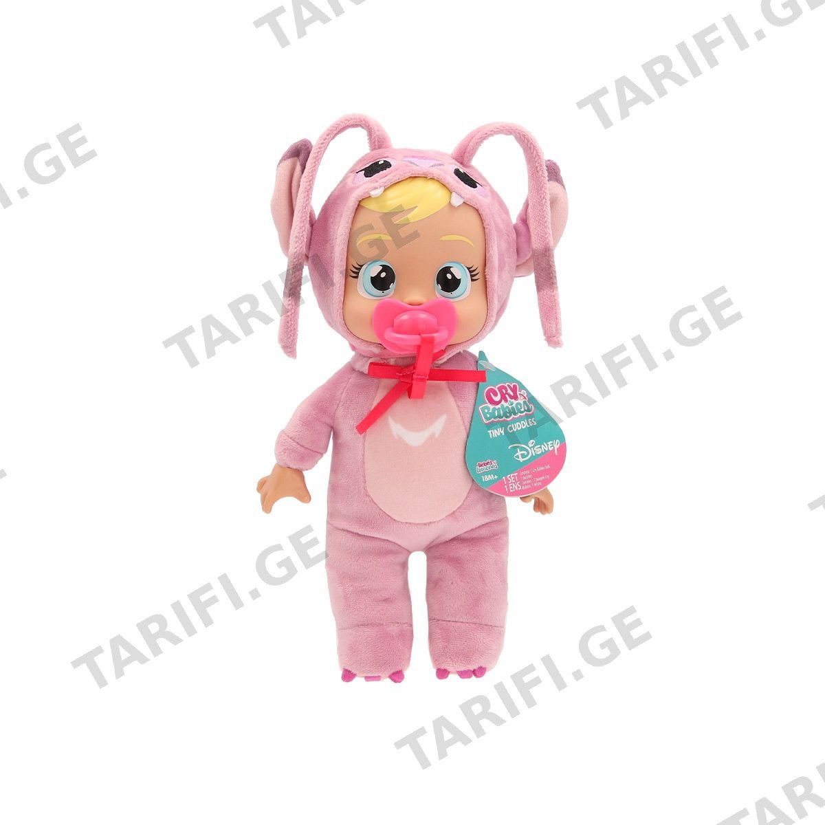 თოჯინა Angel Stitch Tiny Cuddles Disney Cry Babies IMC Toys-450733