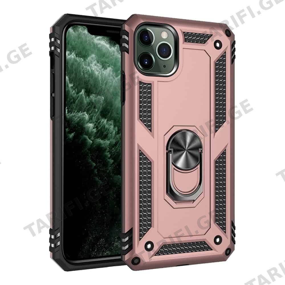 iPhone 11 Pro Max Sofia Ring Case სილიკონის ქეისი ბეჭდით