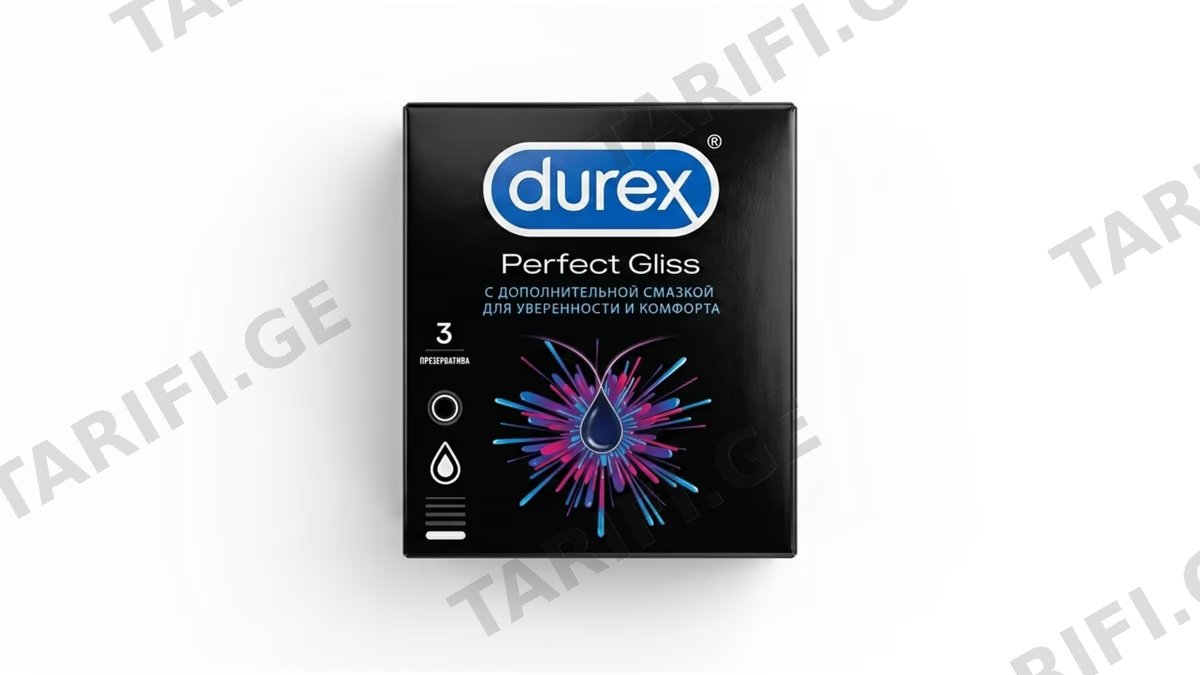 პრეზერვატივი /Durex / Perfect Gliss N3 (12)
