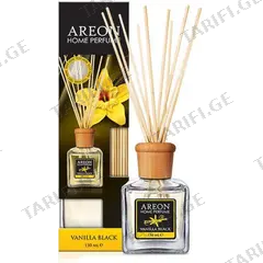 სახლის არომატიზატორი Areon Vanilla black 03877 150 მლ/12 ც