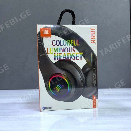 Bluetooth ყურსასმენი jbl-jb86