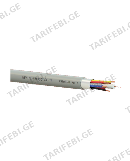 კაბელი CCTV CABLE 1+2 Mini Coax (2 x 0,50) (100m) (40957)