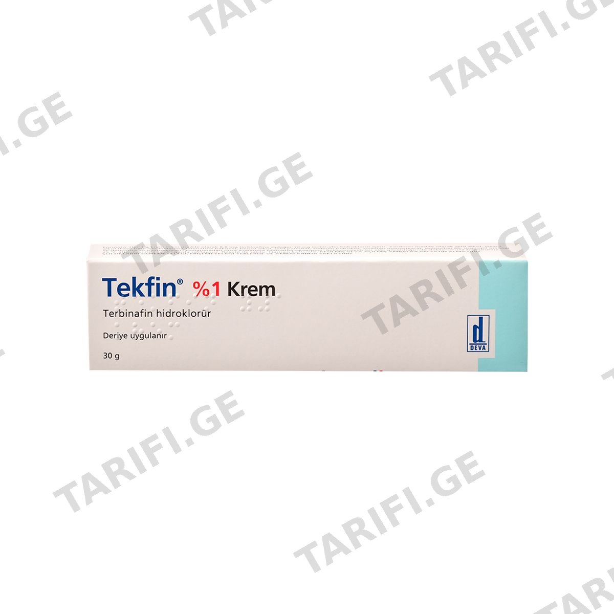 ტეკფინი - Tekfin 1% კრემი 30გ