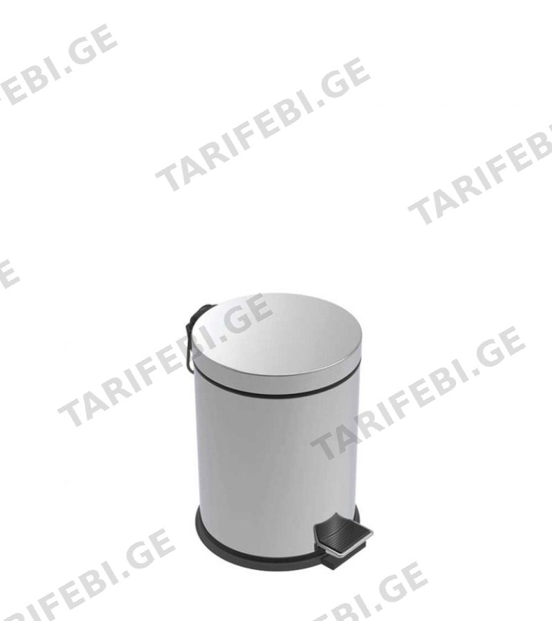 ნაგვის ურნა პედლით 5ლტ CHROM P.640005 DUXXA