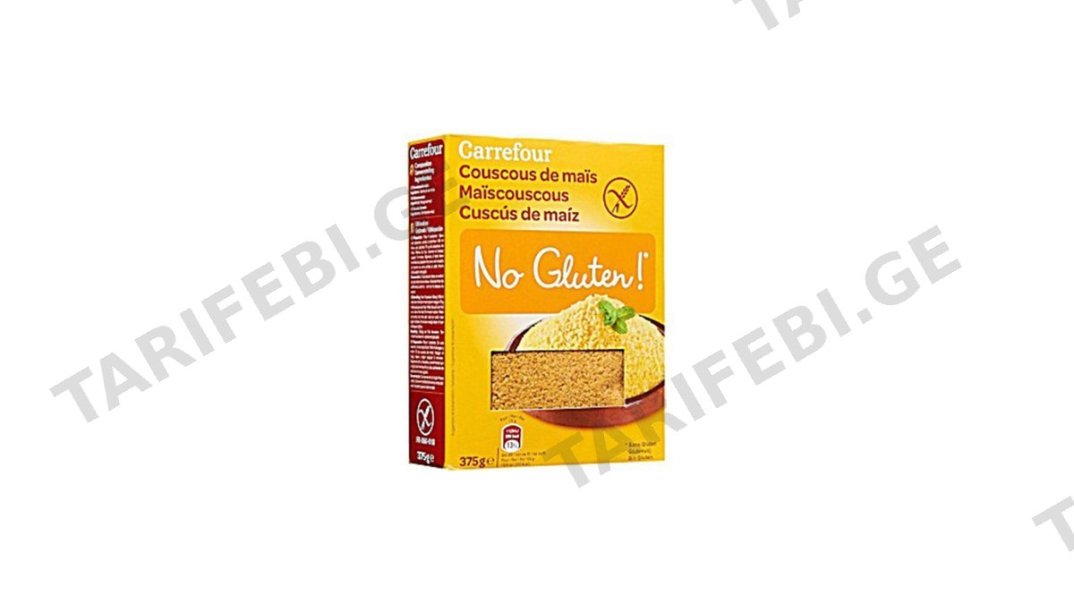CRF უგლუტენო კუსკუსი 375გ/3560071055127