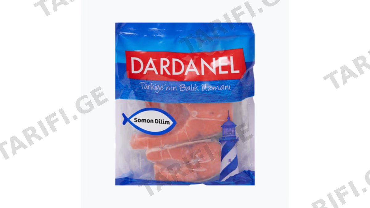 ორაგულის სტეიკი/ Dardanel/ ორაგულის ნაჭრები 10*400გრ