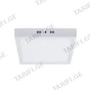 LED პანელი IP40 15W 6500K Pelsan TIO გარე ოთხკუთხედი -110652