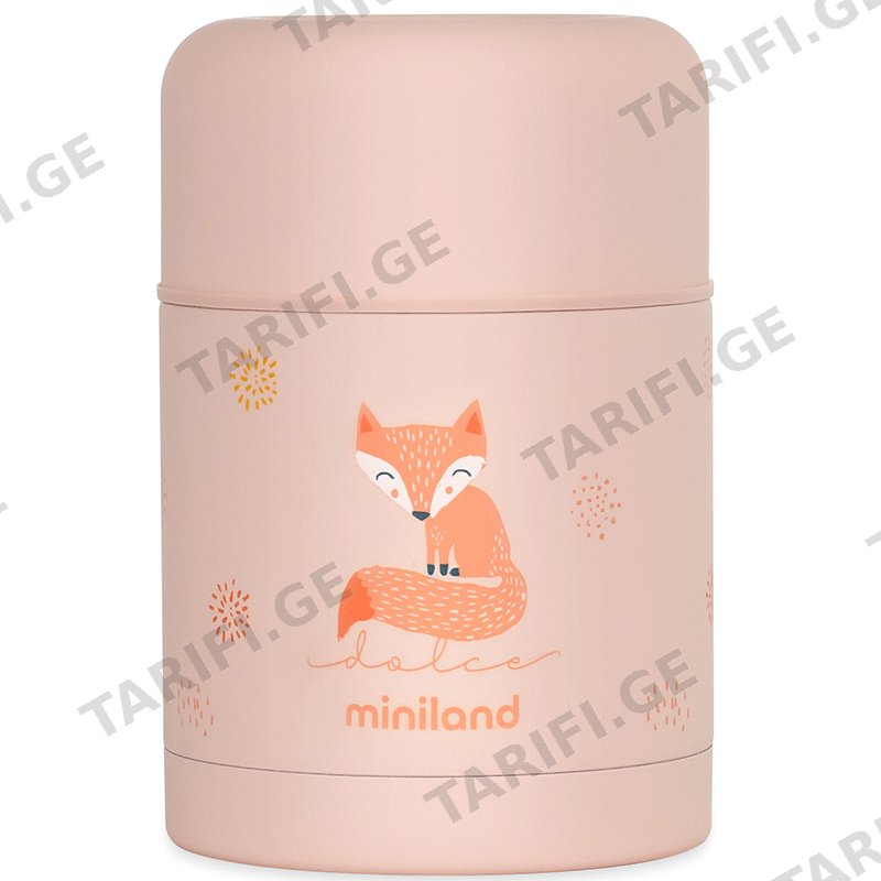 თერმოსი საკვებისთვის MINILAND 89490 FOOD THERMY CANDY (600 ML)