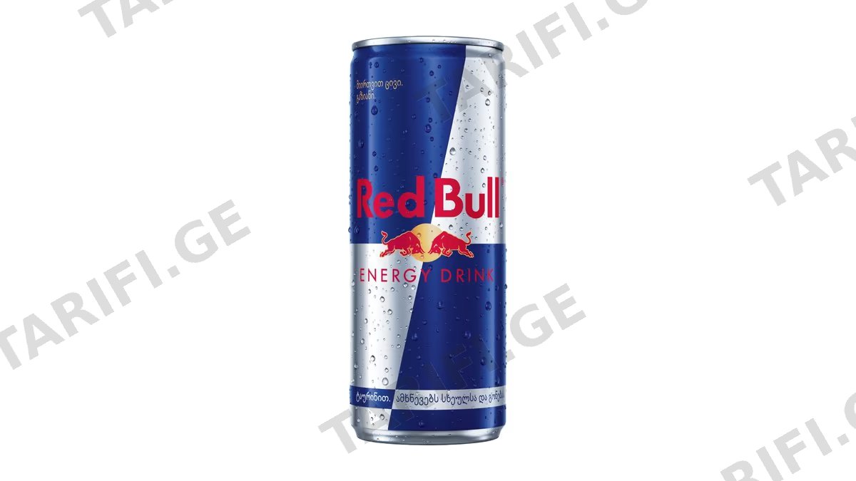 Red Bull ენერგეტიკული სასმელი 0.250ლ