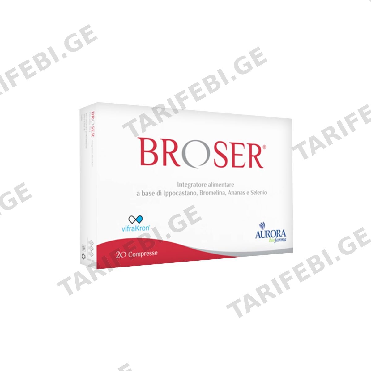 ბროსერი - Broser 20 ტაბლეტი