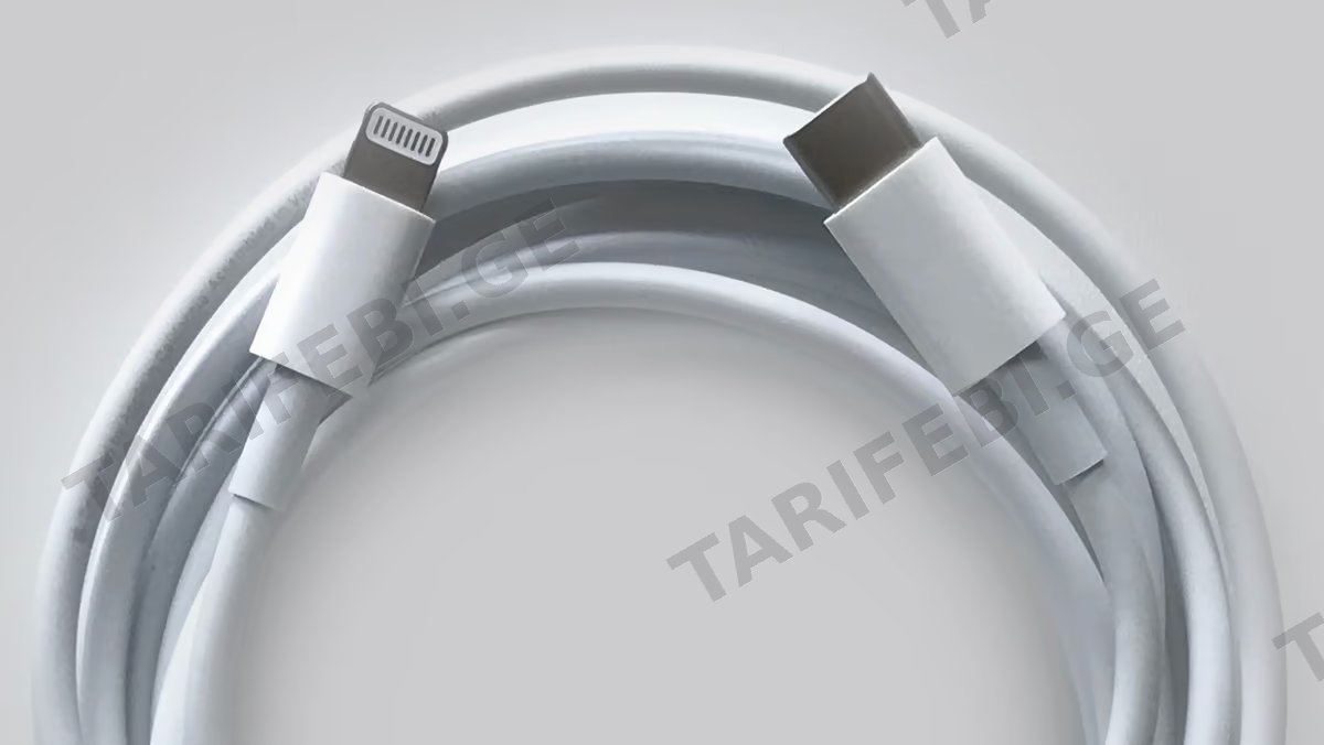 USB-C to Lightning 100% Original. 2 Meter Cable. without box.