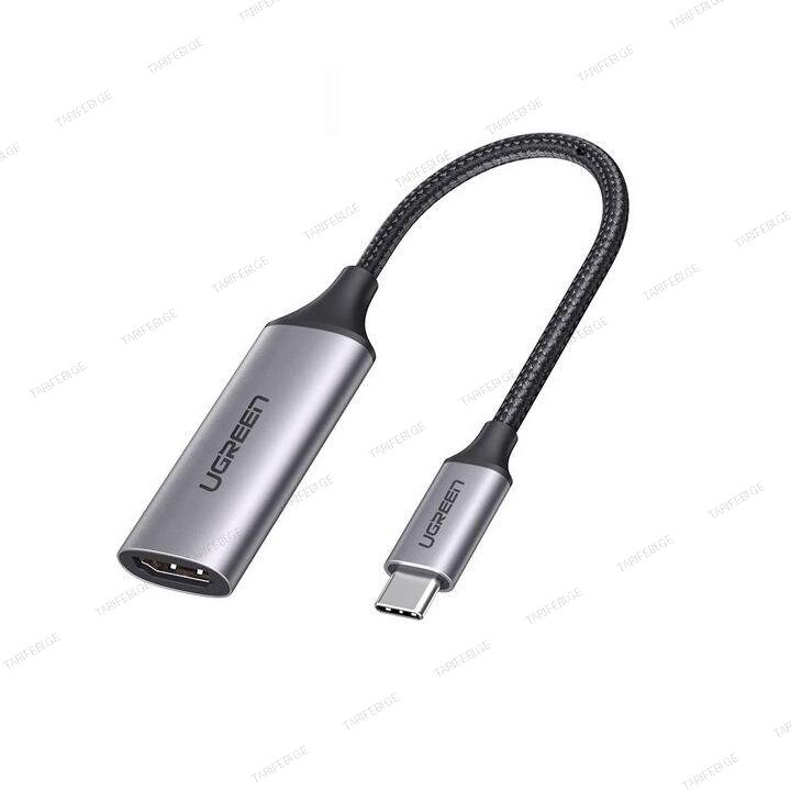 UGREEN 70444 USB Type C to HDMI 2.0 Thunderbolt 3 Converter for MacBook gray