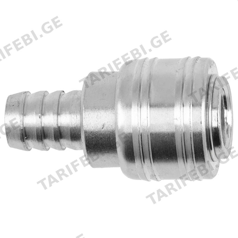 შტუცერი მუფტით HOGERT HT4R804 12.5 მმ (1/4 ინჩი)