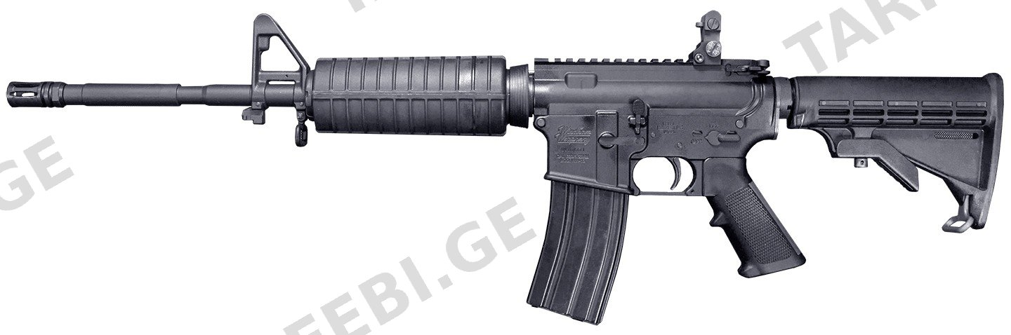 WW-Rifle 14m4 w/phantom 1x7 A4 telestock R14M4PHRFT-7