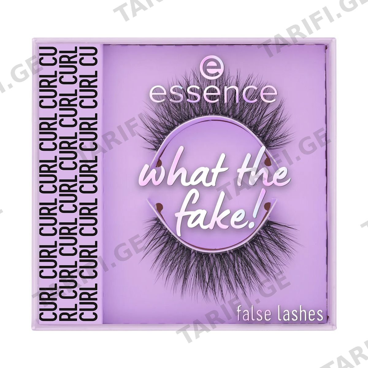 ხელოვნური წამწამები what the fake! 02 6596 ესენსი - Essence