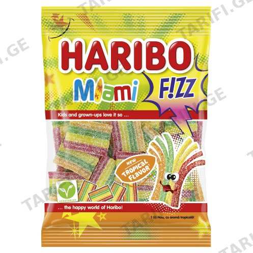ჟელიბონი მაიამი /ჰარიბო/ FIZZ 100გრ