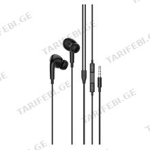 BOROFONE BM30 Original series wire control earphones with mic Black