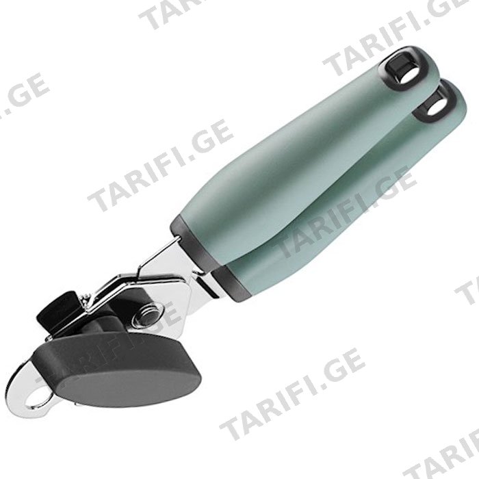კონსერვის გასახსნელი ARDESTO CAN OPENER GEMINI, GRAY/GREEN, IRON, PP WITH SOFT TOUCH