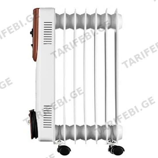 ზეთის რადიატორი ARDESTO OIL-FILLED HEATED OFH-09X1, 9 FINS, 2000 W