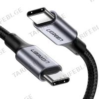 USB კაბელი UGREEN US316 (70429) BLACK (2 M)