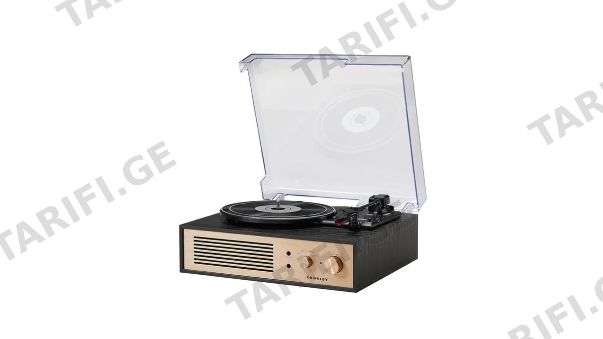 Crosley Miles Record Player black