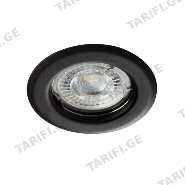 სანათი წერტილოვანი Kanlux ALOR DSO-B 26791 Gx5.3/GU10 1x MAX 35W