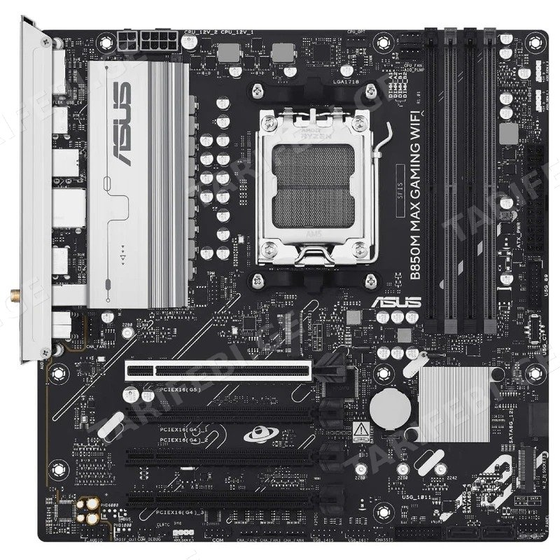 დედა დაფა სათამაშო ASUS B850M MAX GAMING WIFI AM5 DDR5