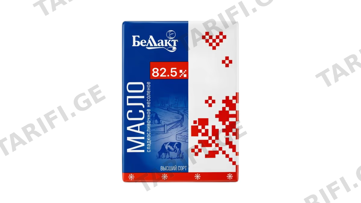 კარაქი "ბელაქტი" 82.5% 180გ