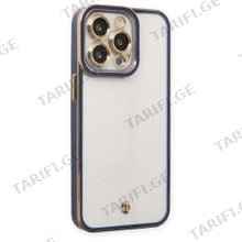 iPhone 14 Pro Liva lense Case სილიკონის ქეისი - ლურჯი