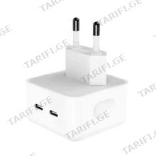 35W USB-C+C ადაპტერები