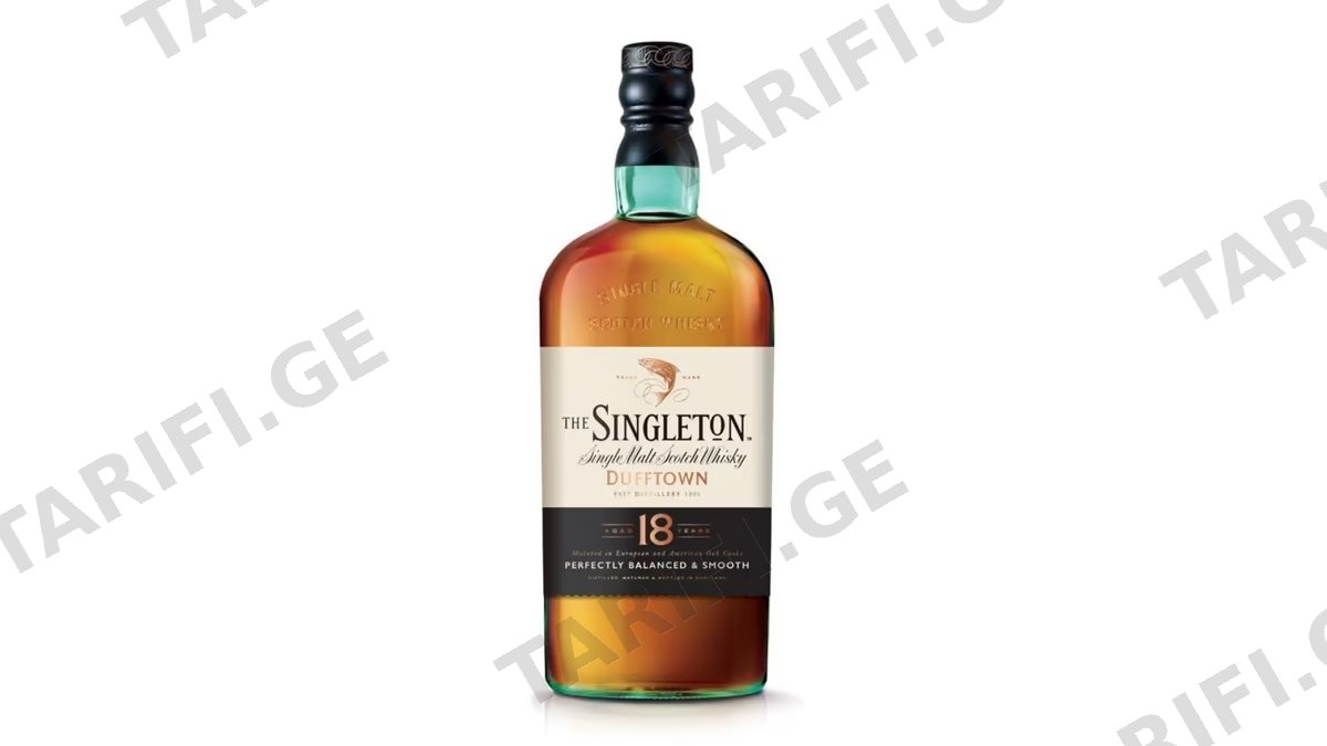 Singleton Of Dufftown 0,7 L 40 % 18 Years Old - ვისკი სინგლტონი ოფ დაფთაუნი