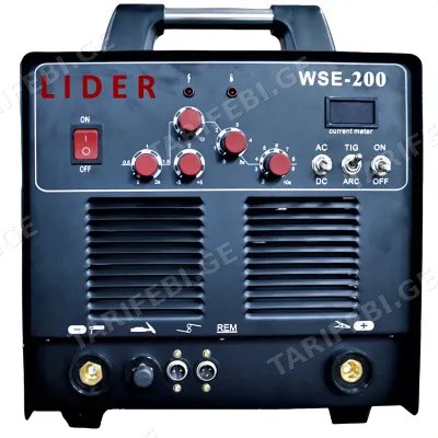 შედუღების აპარატი (სვარკა) LIDER WSE200 (200 A)