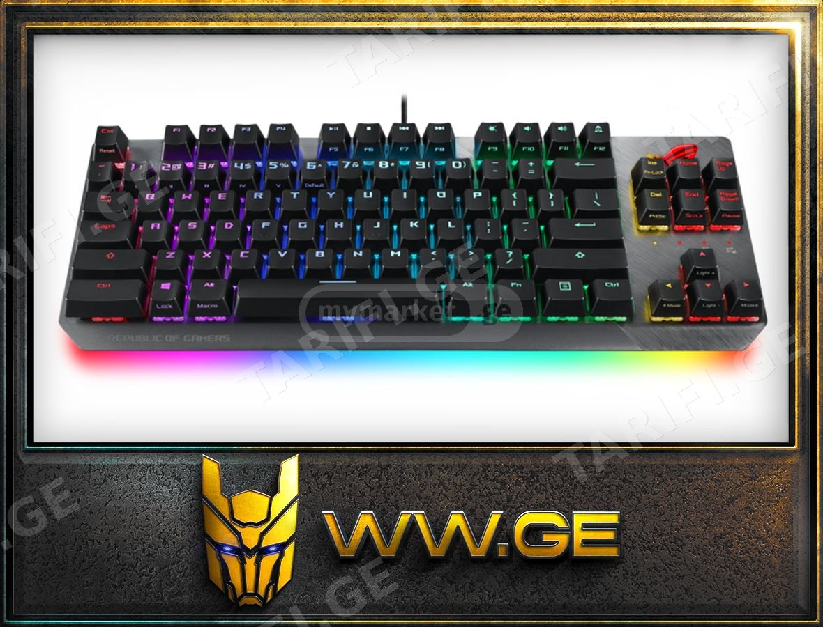 ✅აქცია✅ ASUS ROG Strix Scope NX TKL✅ კლავიატურა