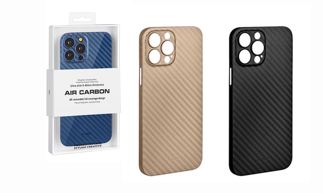 KZDOO Original 16 Pro Desert titanium Ultra slim 0.45mm AIR Carbon