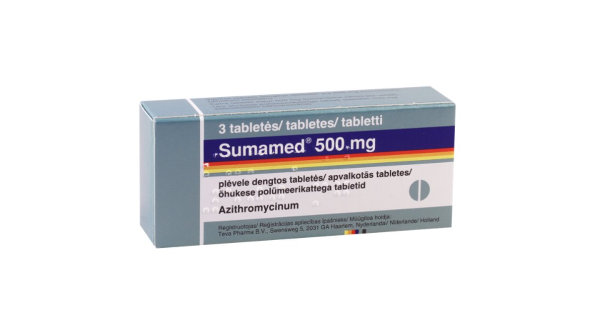 სუმამედი ტაბ.500მგ N3