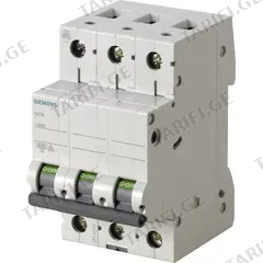 ავტომატური ამომრთველი Siemens 5SL6316-7 3P C16