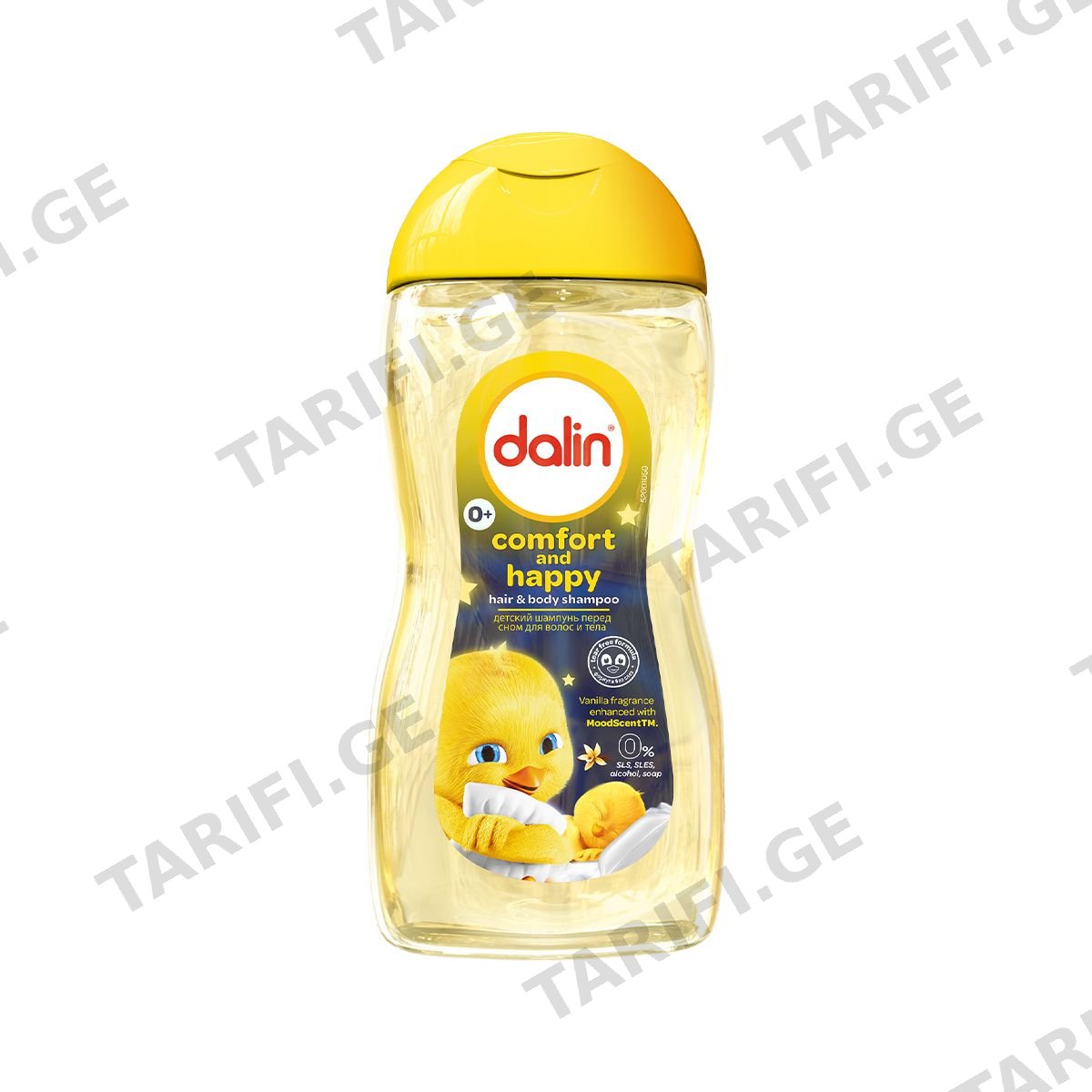 ბავშვის შამპუნი Comfort & Happy 200 მლ 1011 დალინი - Dalin