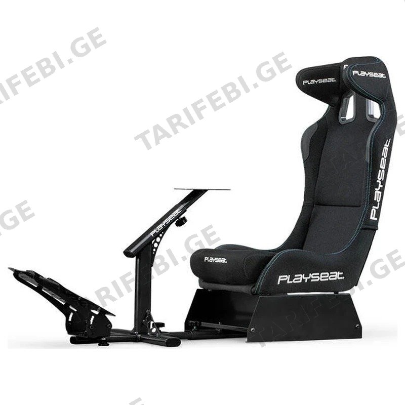 სარბოლო სავარძელი სიმულატორისთვის PLAYSEAT EVOLUTION PRO REP.00262 BLACK ACTIFIT