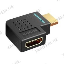 Vention AIBB0 HDMI Male to Female Adapter 90 Degree ადაპტერი