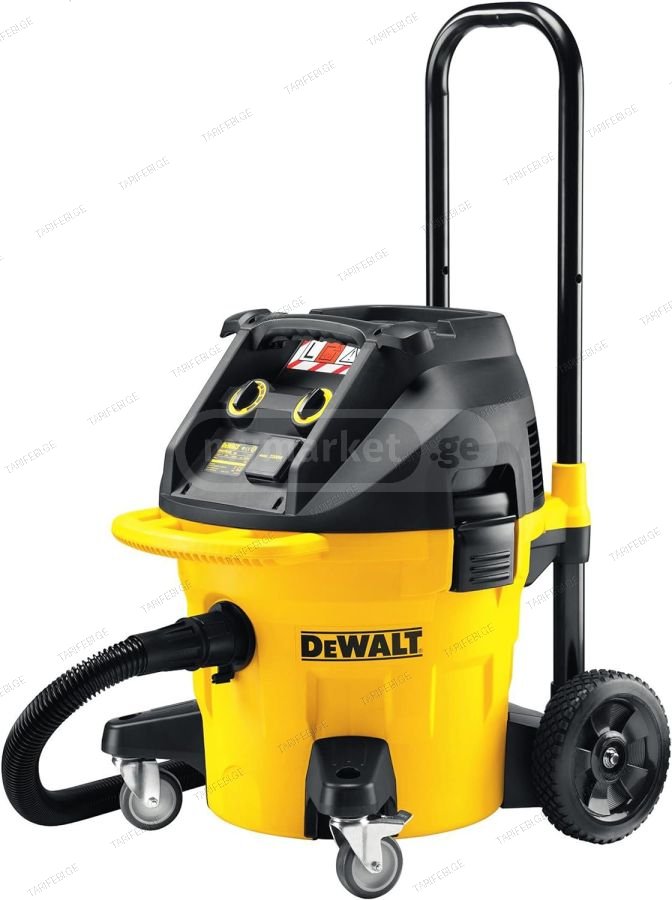 DeWALT DWV902L - მტვერსასრუტი (შავი, ყვითელი)