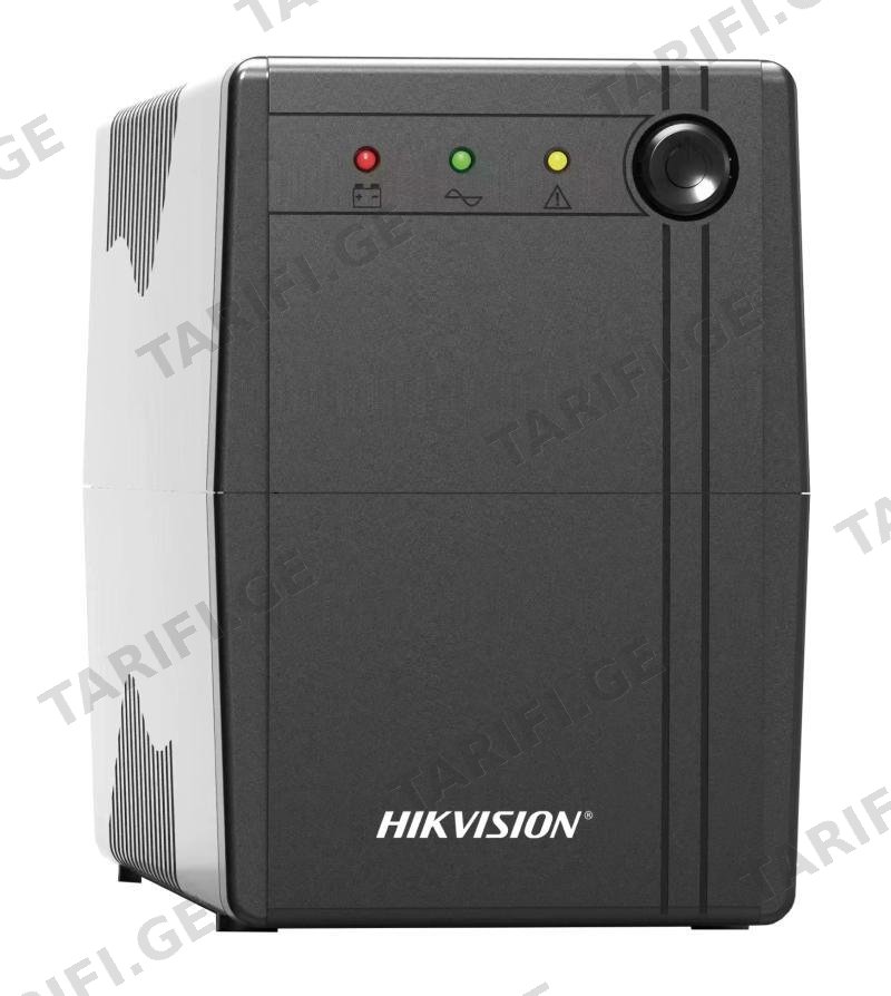 უწყვეტი კვების წყარო Hikvision, UPS, DS-UPS1000 EU,1000 VA / 600 W