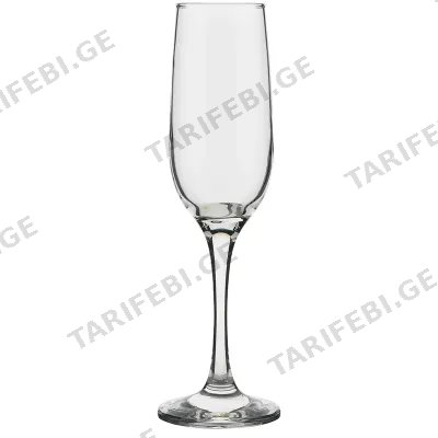 მინის შამპანურის ჭიქა 4606065002094 (190 ML, 6 PCS)