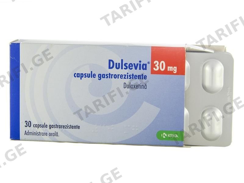 დულსევია - Dulsevia 30მგ 30 კაფსულა