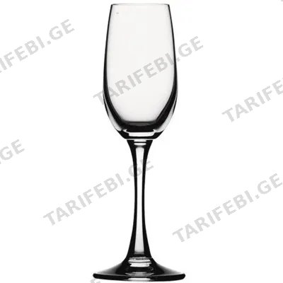 მინის შამპანურის ჭიქა 4606065002643 (190 ML, 6 PCS)