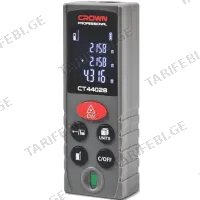 ლაზერული მანძილმზომი CROWN CT44028 (40 M)